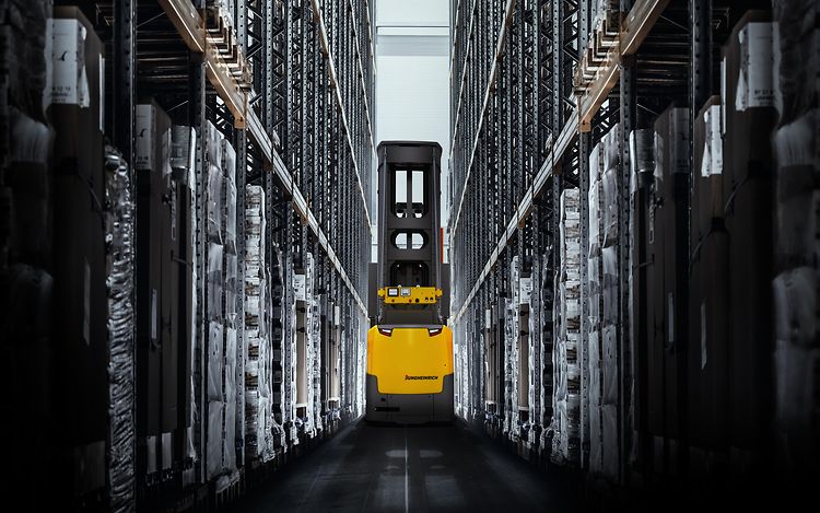 Jungheinrich smalgångstruck