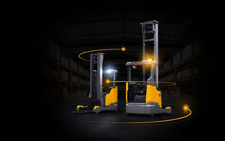 Stage Schubmaststapler