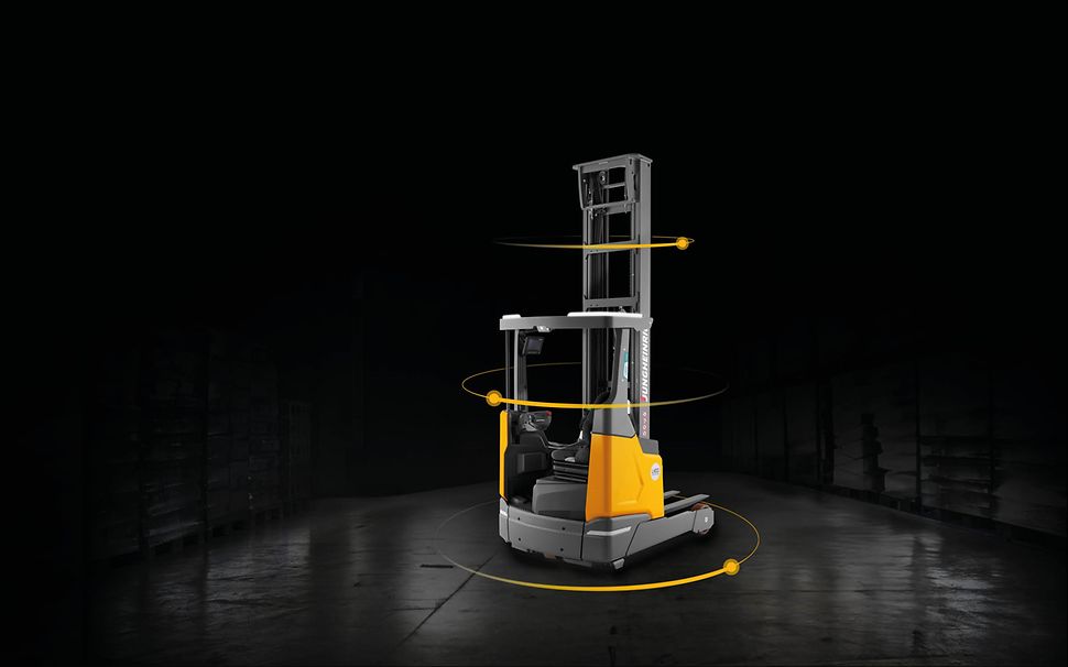 Stage Schubmaststapler