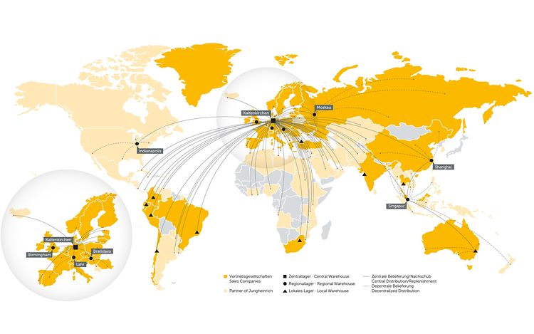 Content Logistiksysteme Karte