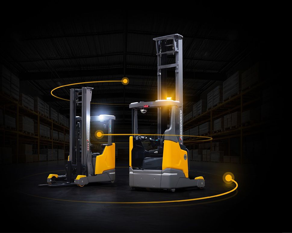 Stage Schubmaststapler