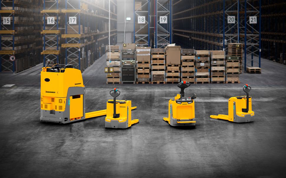 Stage Transpalettes électriques faible levée