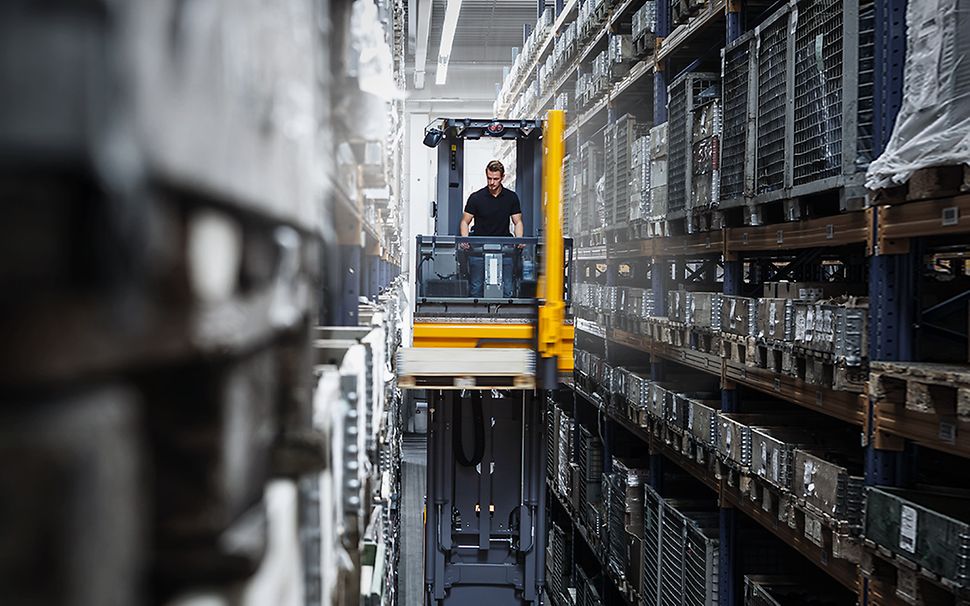 Stage Carrello elevatore a grandi altezze