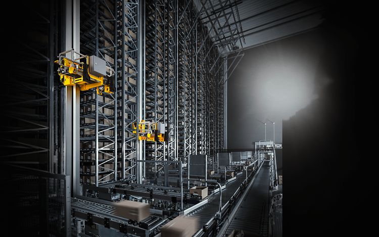 Automatický sklad drobných dílů