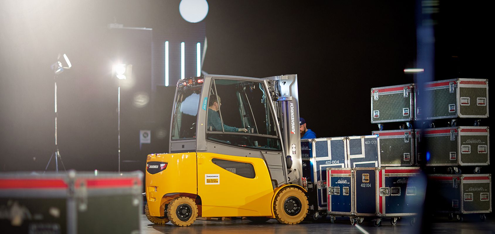 Kiralık istifleyiciler Jungheinrcih forklift kiralama