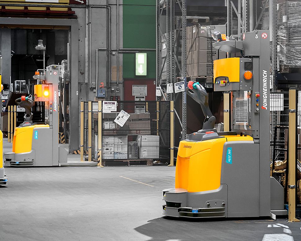 Stage Fahrerlose Transportfahrzeuge