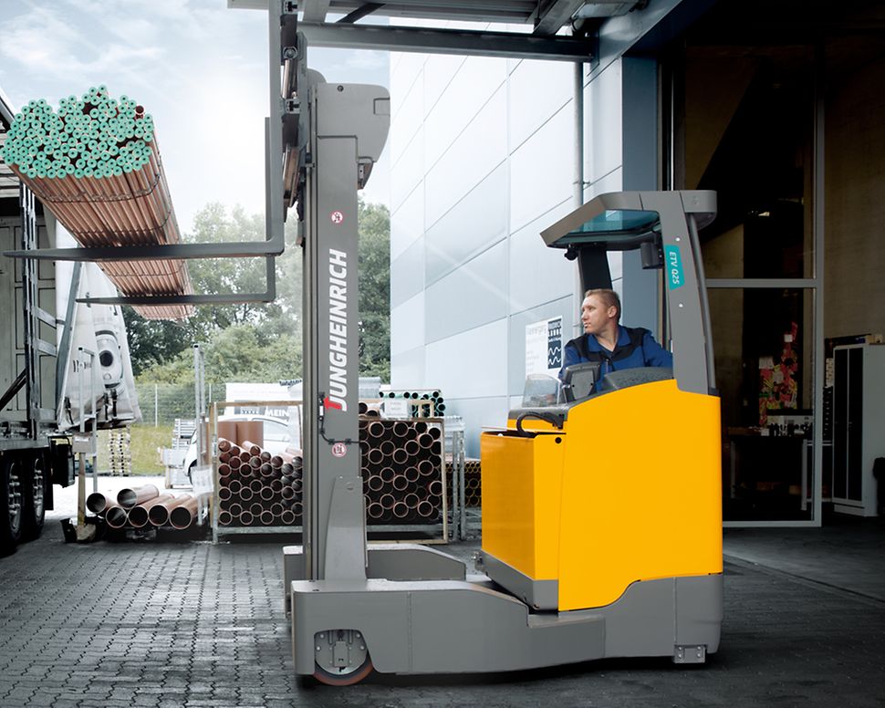 Stage Schubmaststapler