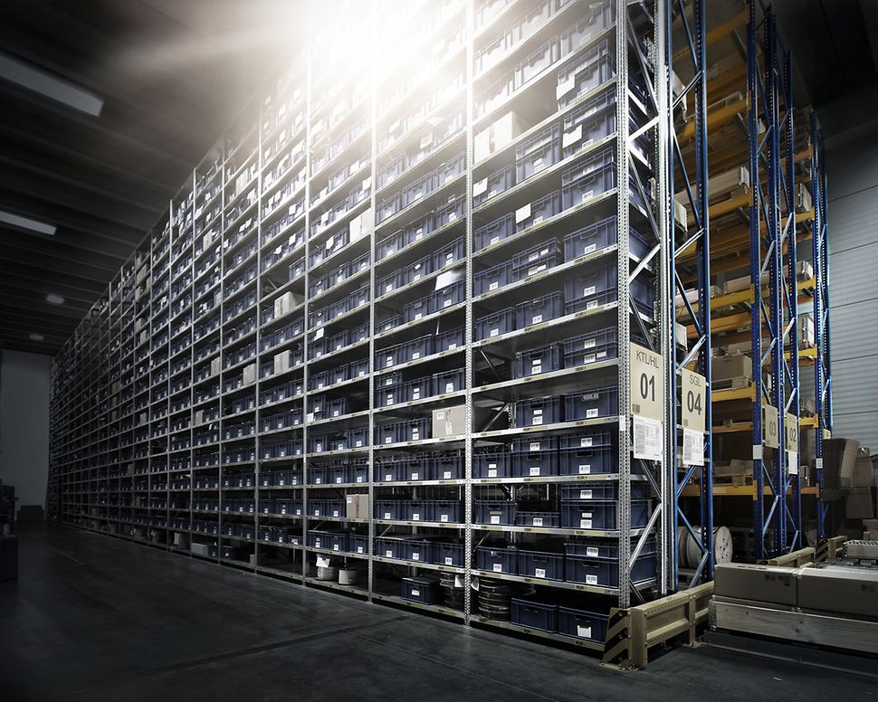 Pallet Racking for small parts storage
