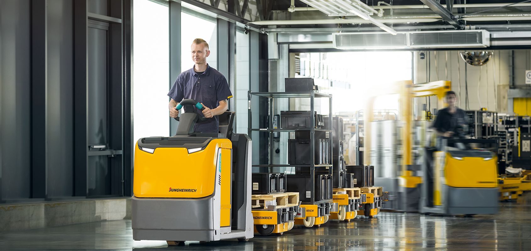 Tow tractors Jungheinrich