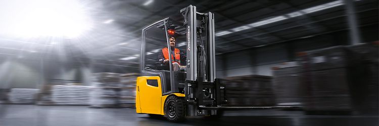 Powerful Electric Forklifts By Jungheinrich