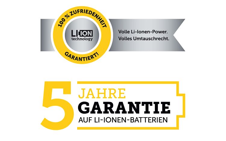 Content Li-Ionen + 5 Jahre Logo