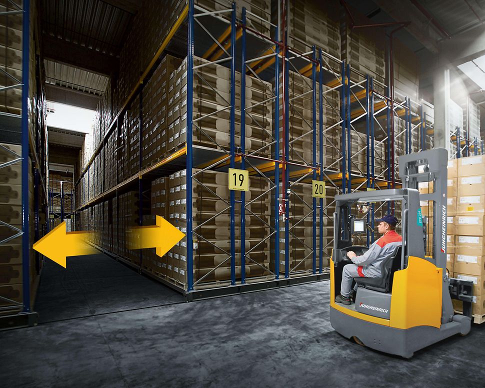 Compatta Mobile Racking Mobile racking system