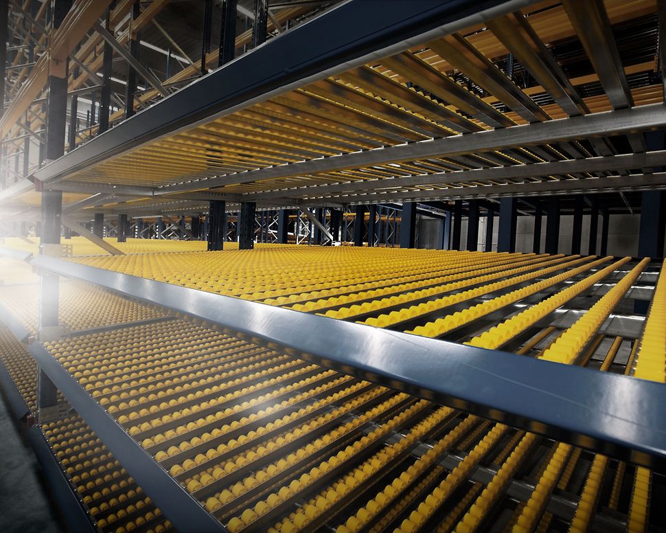 Drive-through Racking for Small Parts from Jungheinrich