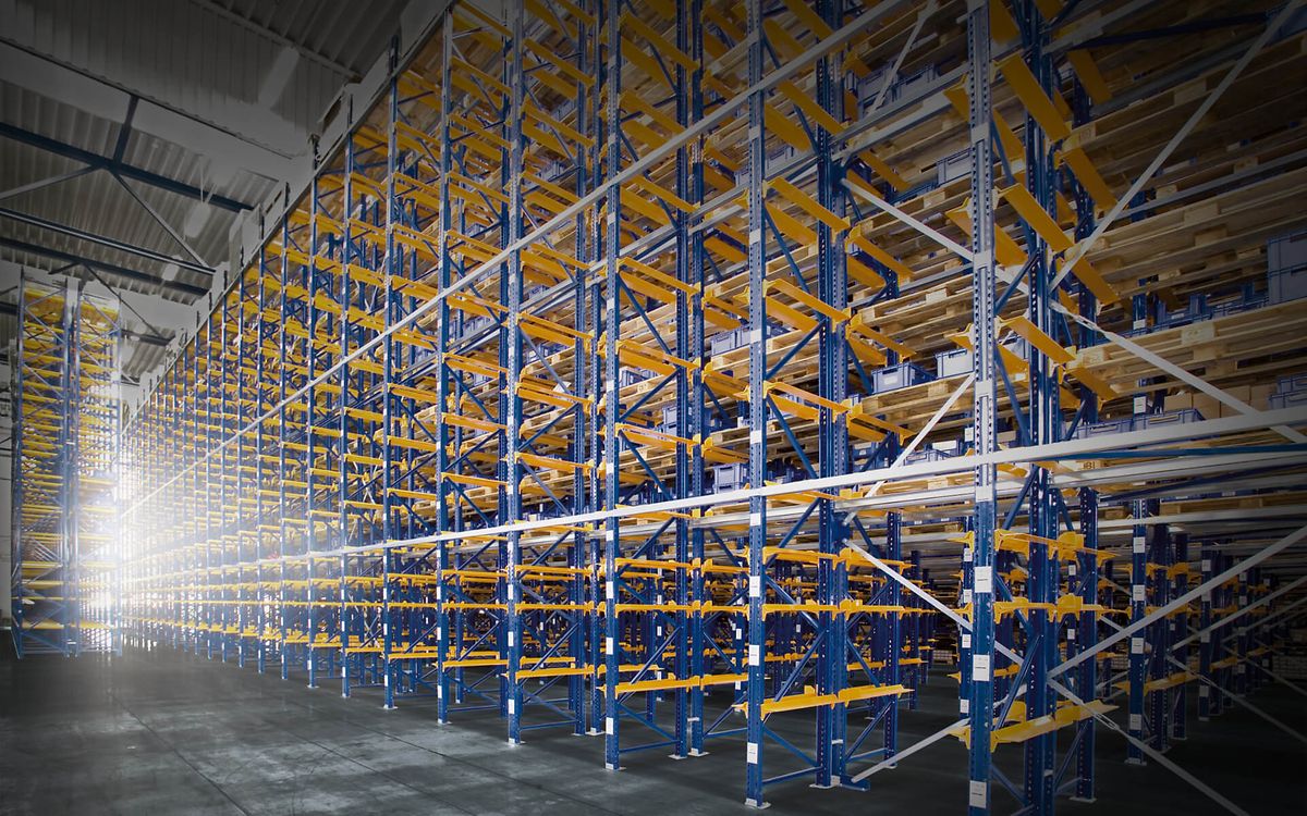 Single-bay racking