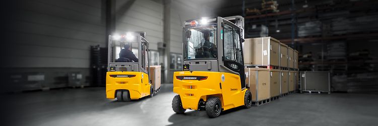 Powerful Electric Forklifts By Jungheinrich