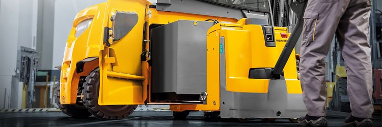 Onderhoud accu elektrische heftruck