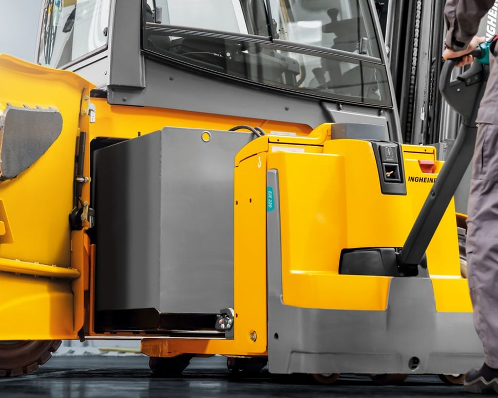 Onderhoud accu elektrische heftruck