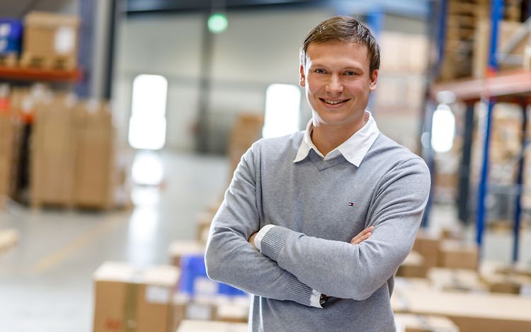 Andreas Prey, logistikkleder PSZ electronic