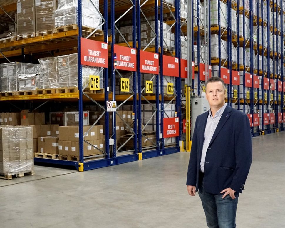 Cyberfreight referentie verrijdbare stellingen