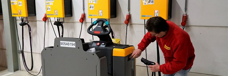 DHL Ricoh laadstation