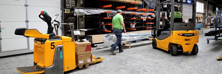 Solarclarity Elektrische palletwagen referentie