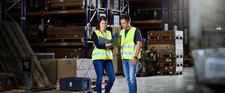 Veilig magazijn Jungheinrich