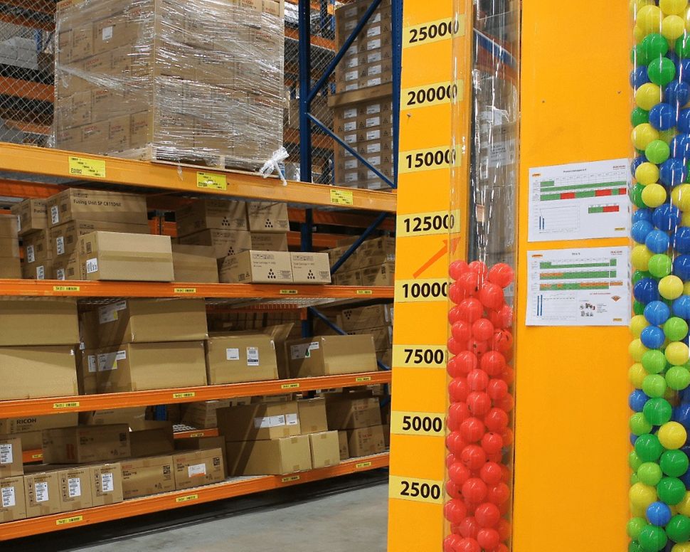 Banner DHL Ricoh ISM