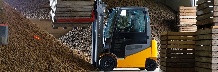 Kistenkantelaar heftruck