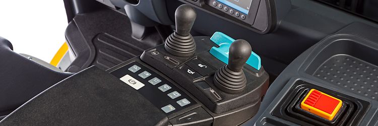duopilot bedieningsconcept heftruck