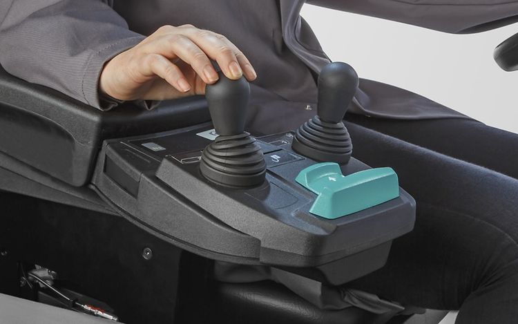 banner bedieningsconcept heftruck