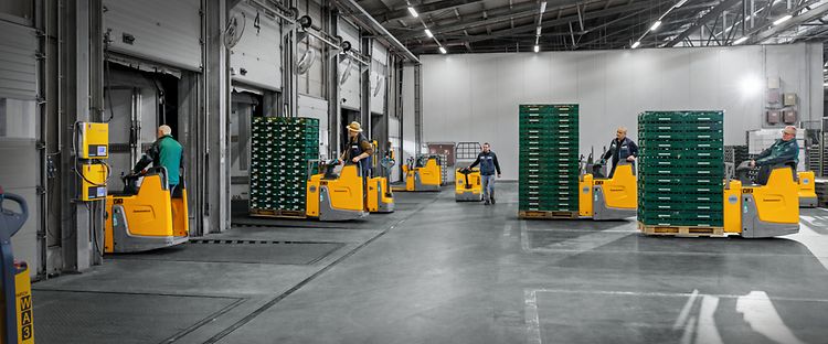 Elektrische palletwagen EJE220r / heftrucks