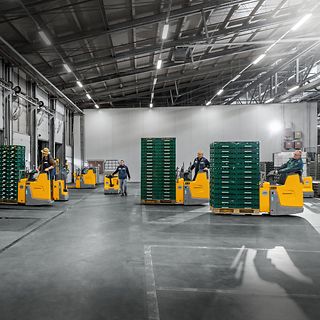 Elektrische palletwagen EJE220r / heftrucks