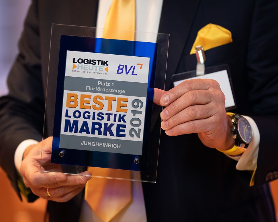 Jungheinrich erneut als „Beste Logistik Marke“ ausgezeichnet