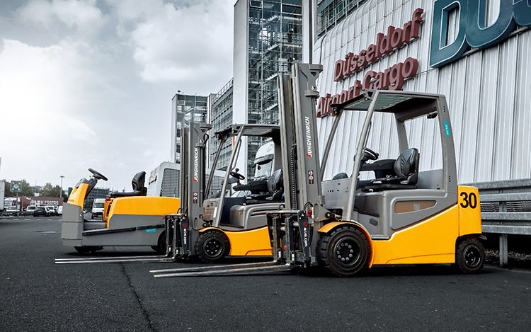 Heftruck leasen Jungheinrich