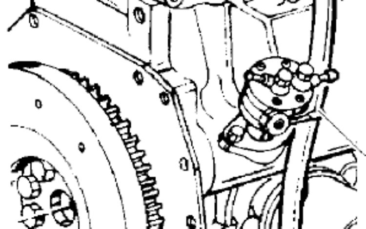 Diesel ontluchten tekening