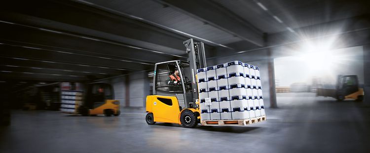 Kennisbank Jungheinrich verbruik elektrische heftruck