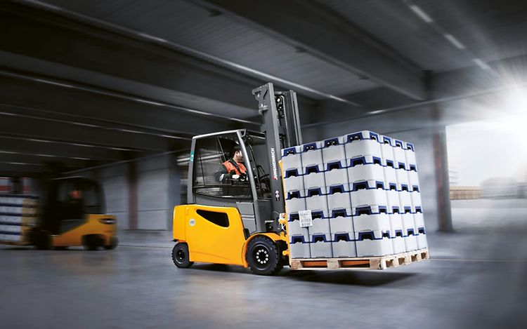 Kennisbank Jungheinrich verbruik elektrische heftruck