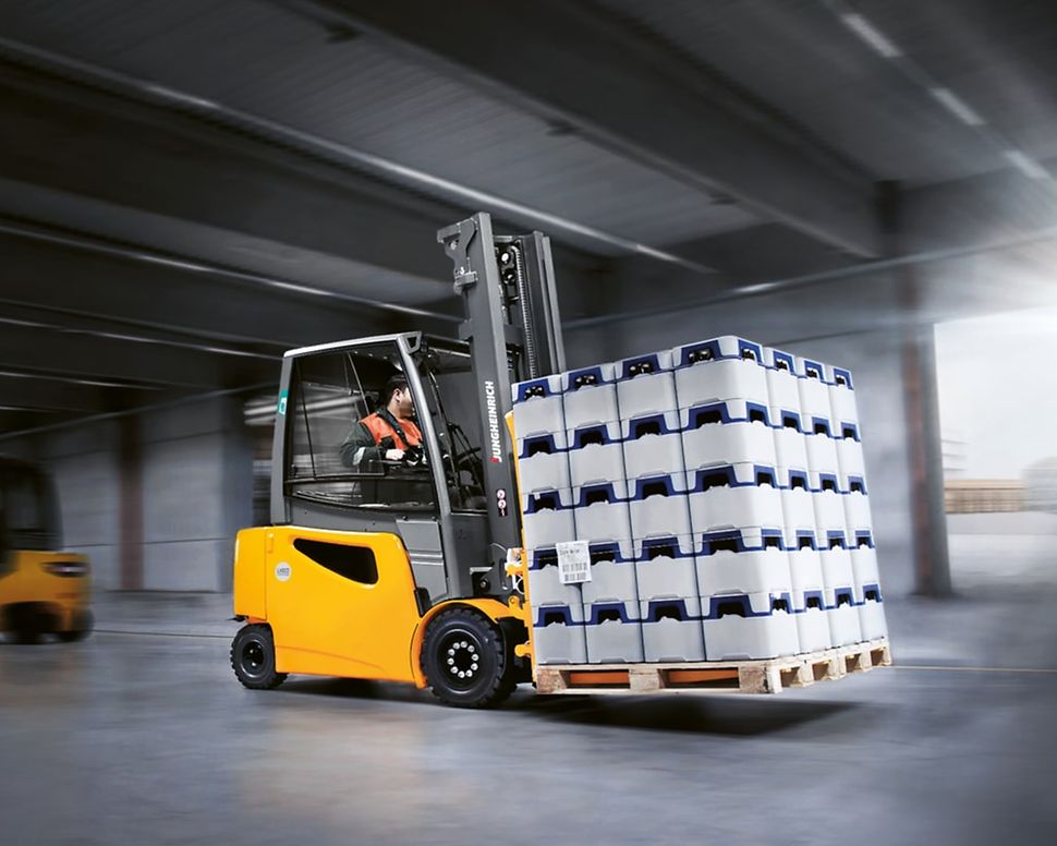 Kennisbank Jungheinrich verbruik elektrische heftruck