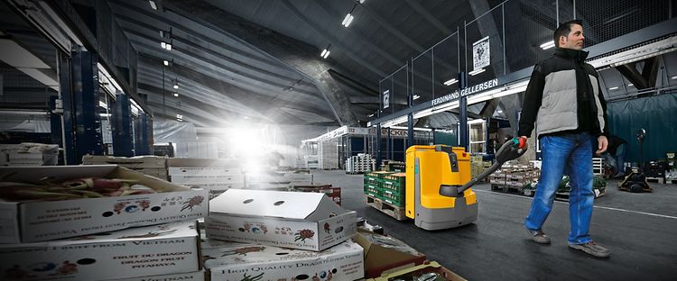 Veilig werken met de elektrische palletwagen