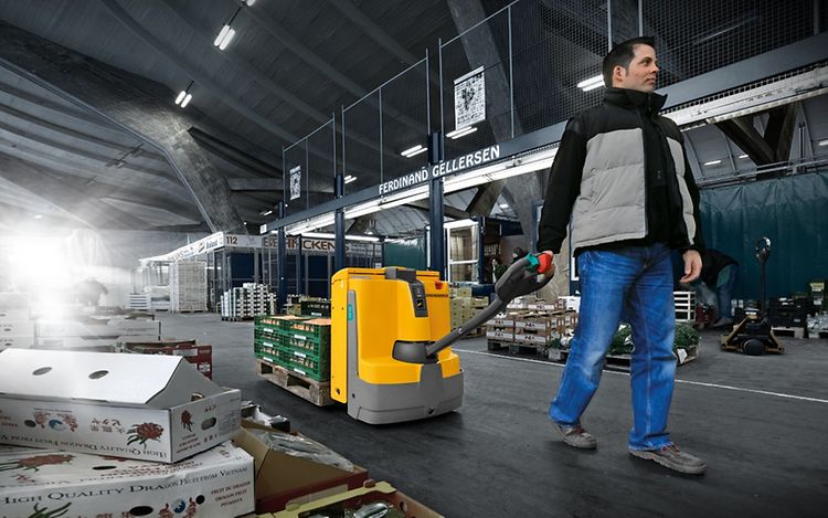 Veilig werken met de elektrische palletwagen