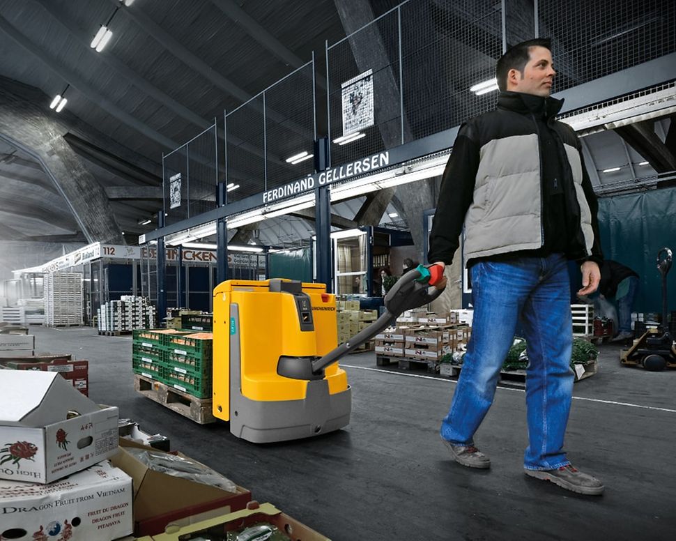 Veilig werken met de elektrische palletwagen