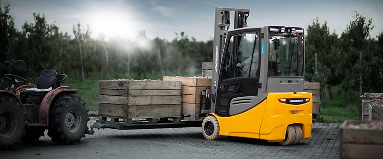 Gebruikte elektrische heftruck 2 serie