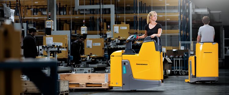 Elektrische pompwagen meerij