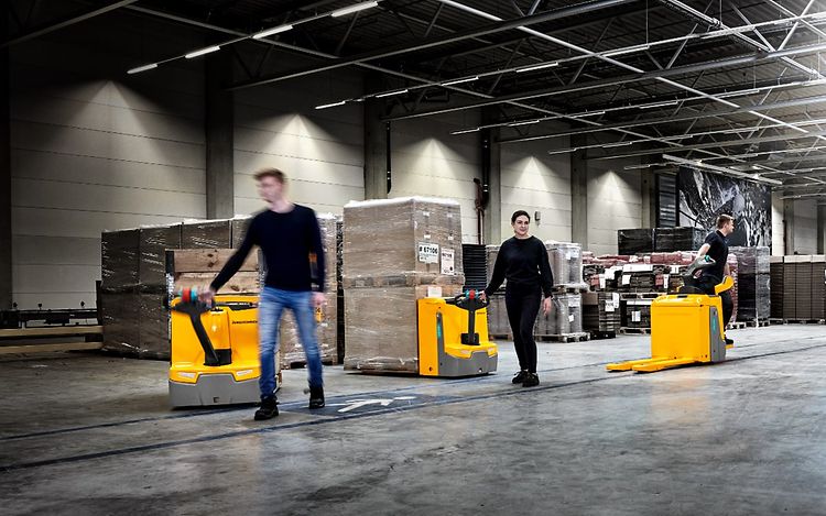 Tweedehands elektrische palletwagen