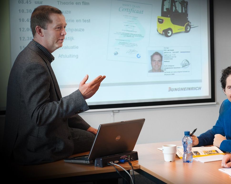 Jungheinrich trainingen op maat in-company