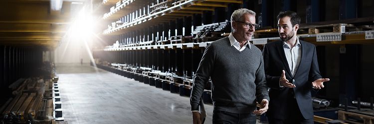 Magazijnstellingen banner