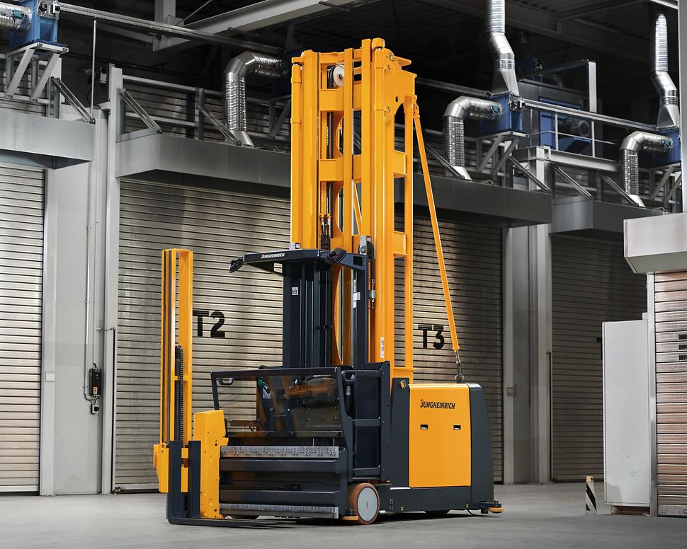 Gebruikte smalle gangen truck banner