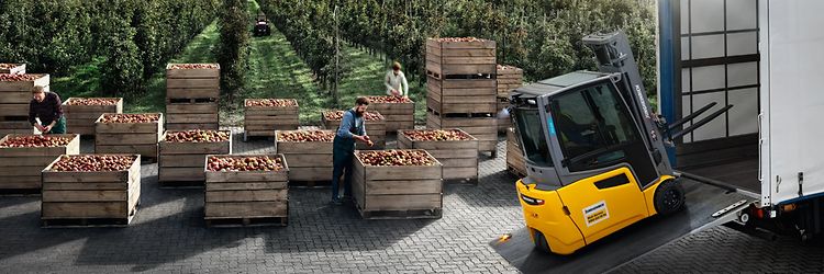 Heftruck huren oogst