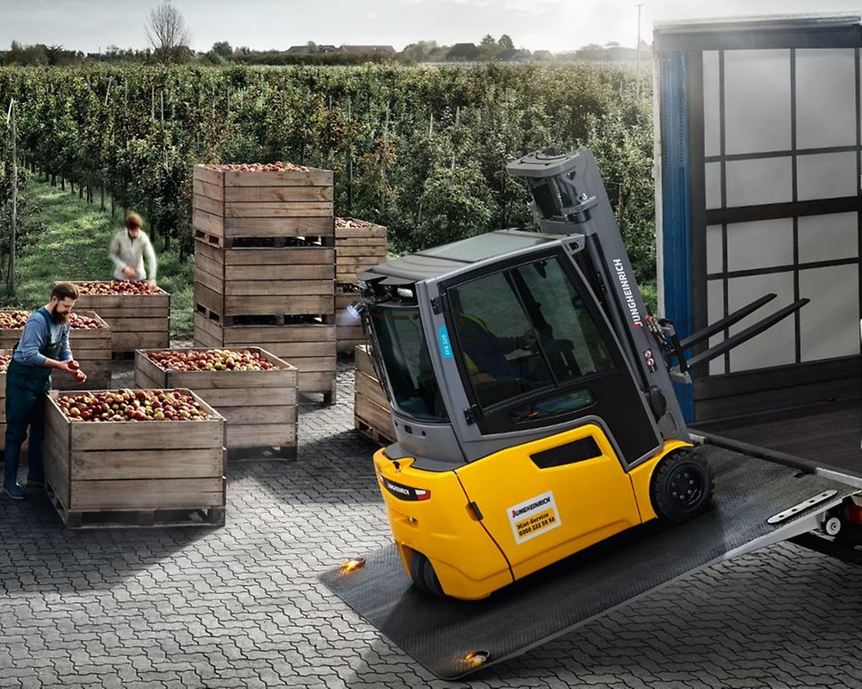 Heftruck huren oogst