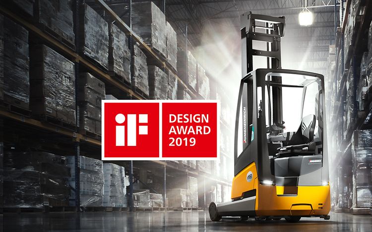 ETV 216i reach truck wins prestigious Design Award